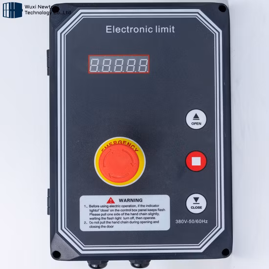 Finecorsa encoder con catena a trazione manuale automatica